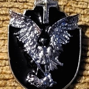 St. Michael Necklace with inscription